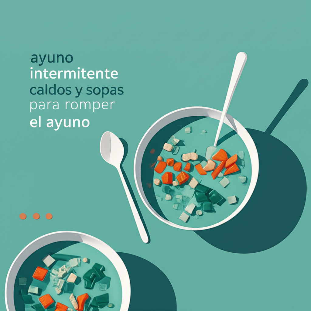 Ayuno intermitente caldos y sopas para romper el ayuno: Guia completa y actualizada