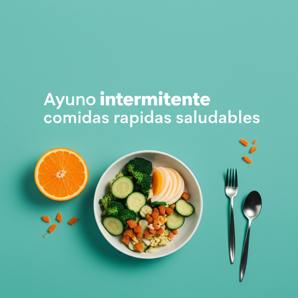 Ayuno intermitente comidas rapidas saludables: Que dice la ciencia y como aplicarlo