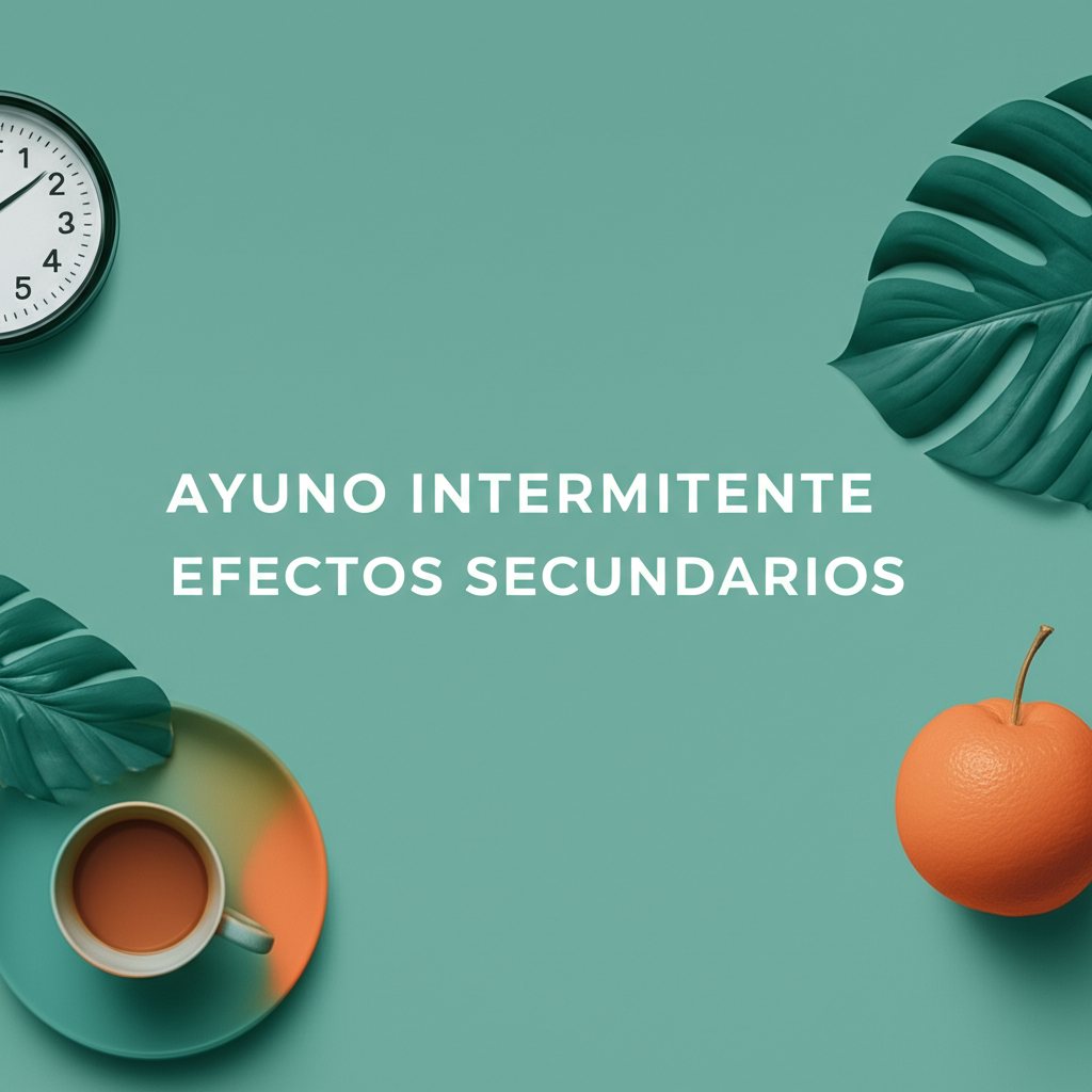 Ayuno intermitente efectos secundarios: Guía práctica basada en evidencia