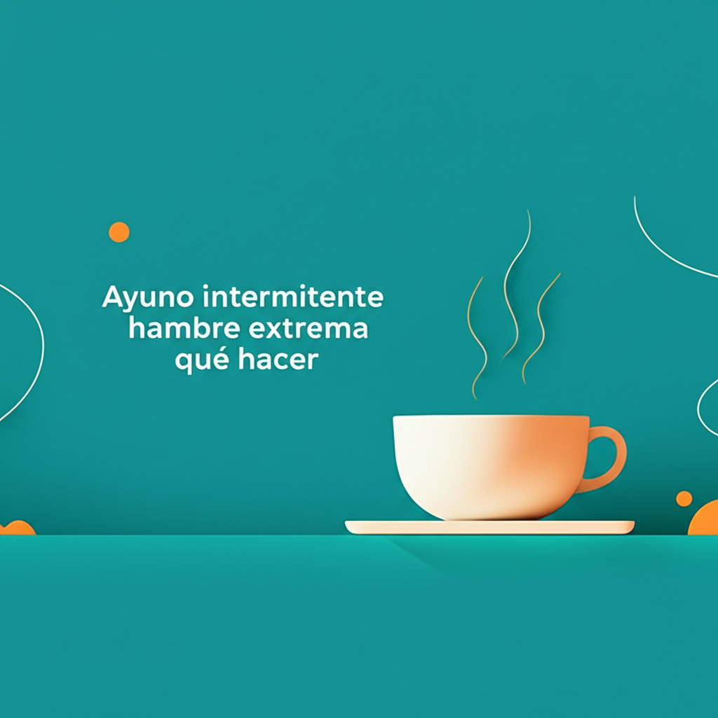 Ayuno intermitente hambre extrema qué hacer: Guía práctica basada en evidencia