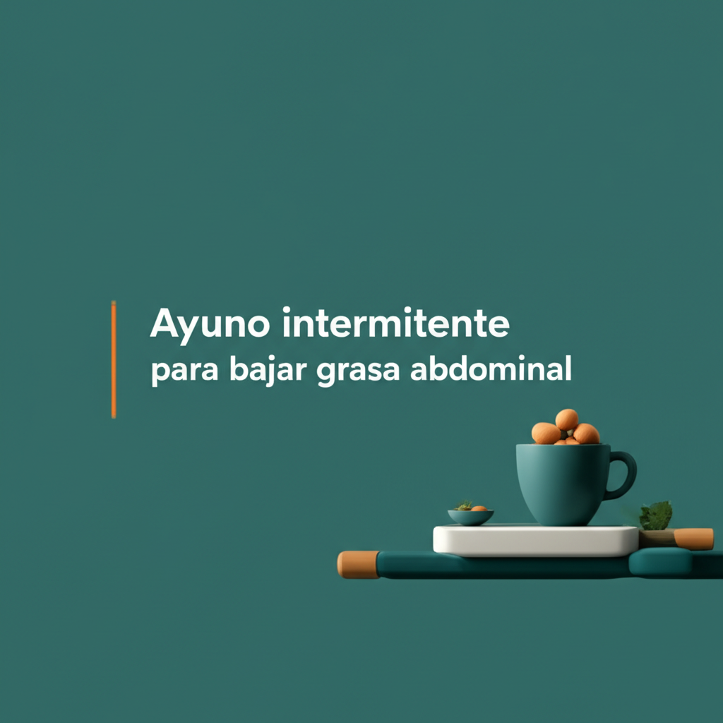 Ayuno intermitente para bajar grasa abdominal: Qué dice la ciencia y cómo aplicarlo