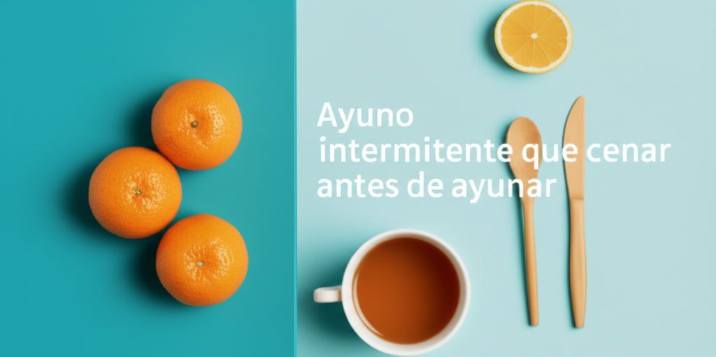 Ayuno intermitente que cenar antes de ayunar: Guia completa y actualizada