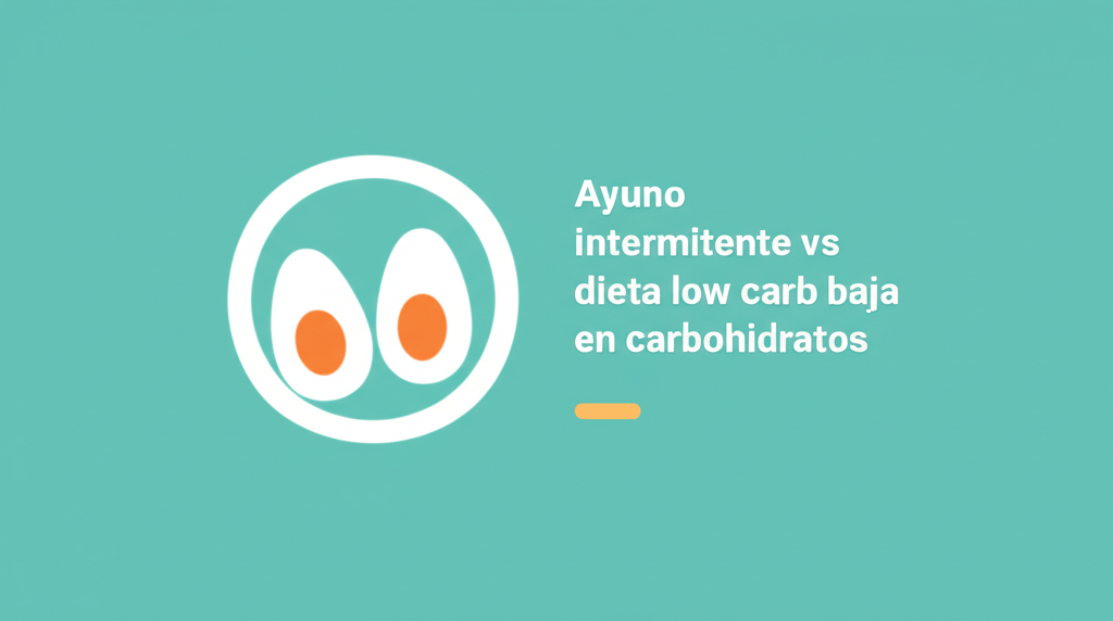 Ayuno intermitente vs dieta low carb baja en carbohidratos: Todo lo que necesitas saber