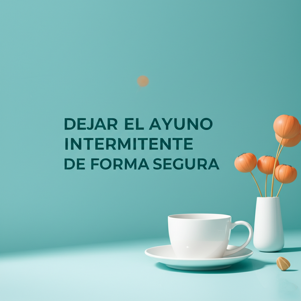 Dejar el ayuno intermitente de forma segura: Guía completa y actualizada